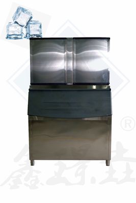 1000 kg industriële ijsblokjesmachine voor de efficiëntie en automatisering van voedselwinkels