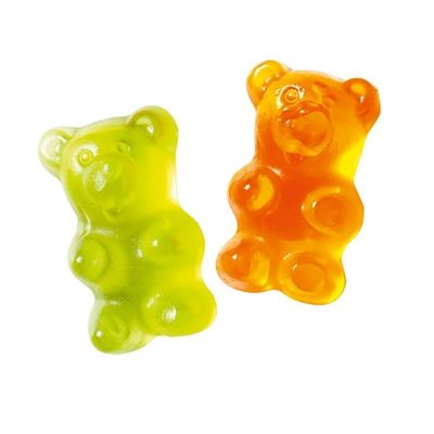 Volledig automatische gelatine pectine zachte snoep maken Productielijn Gummy Bear Orange Shape
