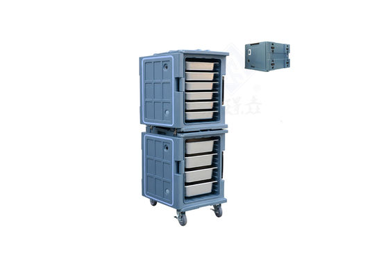 2023 Gepersonaliseerde kleur rotomolding geïsoleerde voedseldoos voor restaurant Food Pan Carrier
