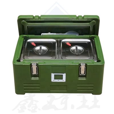 Geïsoleerde ijskouder voor buitensluiting Rotomolded Food Warming Cabinet