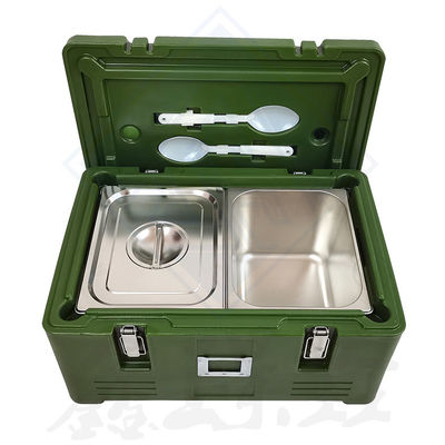 Geïsoleerde ijskouder voor buitensluiting Rotomolded Food Warming Cabinet