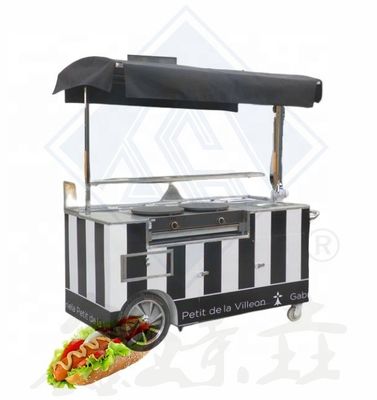 Lange levensduur Mobiel voedsel snack spiraal aardappel voedselmandje met aangepaste apparatuur