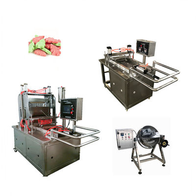 1900*900*1620 mm gelatine semi-automatische gummi-afzetting machine voor snoepproductie