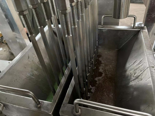 1900*900*1620 mm gelatine semi-automatische gummi-afzetting machine voor snoepproductie