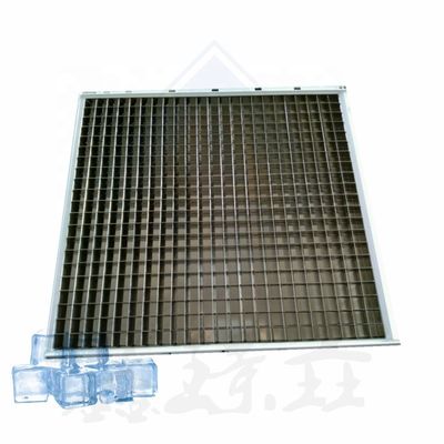 Zilveren ijsblokjesmachine Accessoires voor koelkastverdamper 22x22x22mm