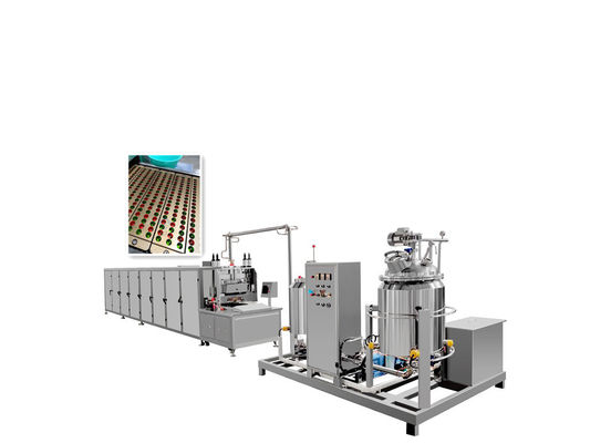 Gummy Soft Lollipop Candy Filling Machine voor automatische industriële snoepproductie