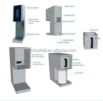 Volledig automatische extractor thee koffie maken machine voor grote volume productie