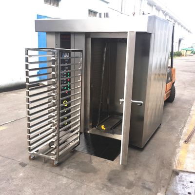 16 32 Trays Gas Italië Brander Industriële bakkerij Oven voor het maken van Frans brood