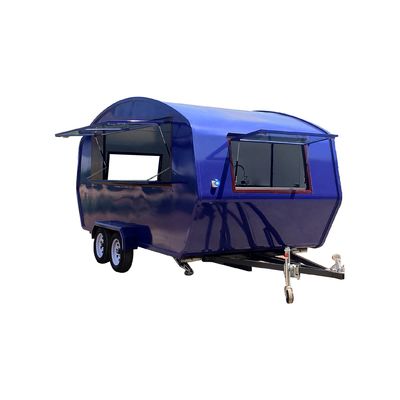 IJs-trailer mobiele voedseltruck met volledige keukenapparatuur en lange levensduur