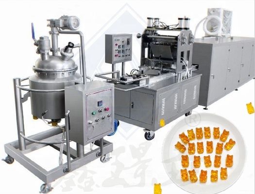 Geavanceerde Hard Soft Jelly Candy Chocolate Productielijn met 150 snoepmachines