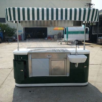 Volledig uitgeruste elektrische pizzaoven food truck voor aangepaste mobiele fastfood trailer