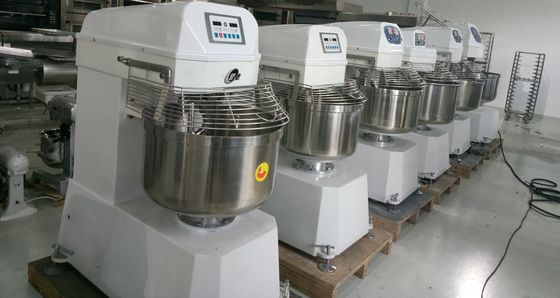 Doughmaker Commerciële geruisarme dubbele/eenvoudige snelheid spiraalmixer van roestvrij staal