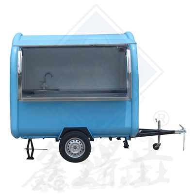 Outdoor mobiele foodcart trailer truck met aangepaste apparatuur en elektrisch systeem