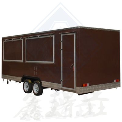 Outdoor mobiele foodcart trailer truck met aangepaste apparatuur en elektrisch systeem