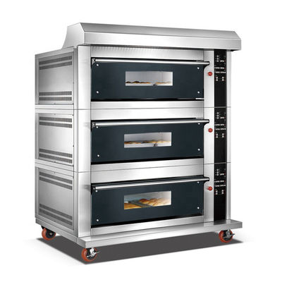 Elektrische dekoven met een hoge productiviteit voor het commercieel bakken van brood