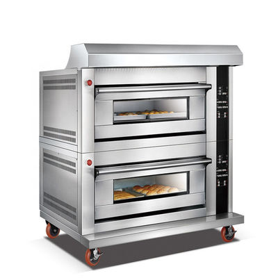 Elektrische dekoven met een hoge productiviteit voor het commercieel bakken van brood