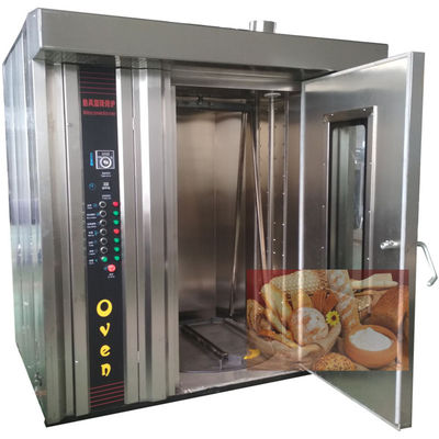 50.5KW elektrische dieselgas roterende oven voor het bakken van brood in commerciële horeca