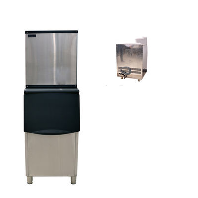 Vlekvrye staal commerciële ijskubbenmachine 1000 kg/dag met automatische functie
