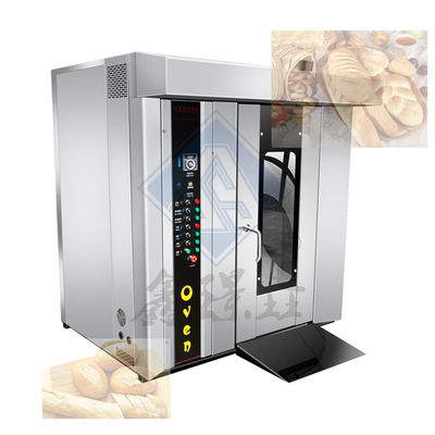 Elektrische/diesel/gasverwarmingsbron Industriële roterende oven voor het bakken van brood