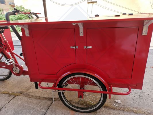 Volledig uitgeruste Hotdog Bike Multifunctionele mobiele foodtruck en aanpasbare opties