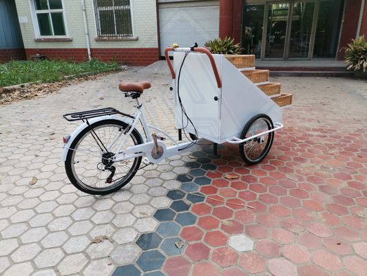 Video Technische Ondersteuning Op maat gemaakt Food Snack Truck Elektrische fiets voor Hot Food Cart