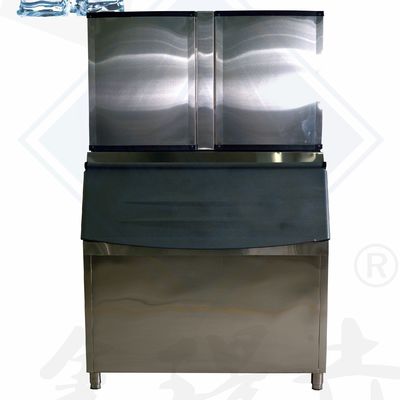 TECUMSEH Compressor 800kg Grote capaciteit Commerciële ijskubbe machine met 22x22x22mm