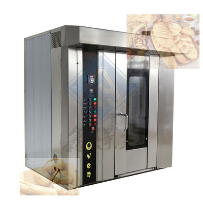 Industriële 32-bak roterende oven voor het bakken van brood Elektriciteit/diesel/gas