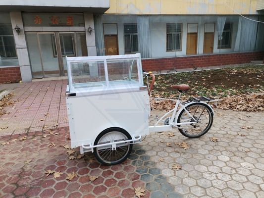 Elektrische fiets voor voedselbezorging Rouwmateriaal Melkmachines Functie Voedselverkoop