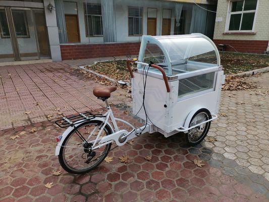 Elektrische fiets voor voedselbezorging Rouwmateriaal Melkmachines Functie Voedselverkoop