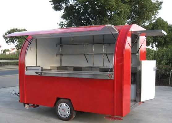 Mobiele Food Luxury Coffee Trailer met volledige keukenapparatuur en op maat gemaakte apparatuur
