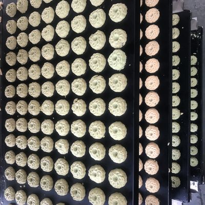 Industrieel bakkerijbedrijf 2kw semi-automatische koekjesmachine voor noten grondstof