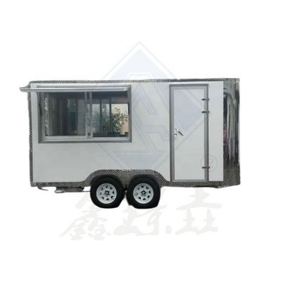 Gepersonaliseerde kleurvoedsel Drank IJscreme Mobiele voedseltruck met volledig uitgeruste keuken