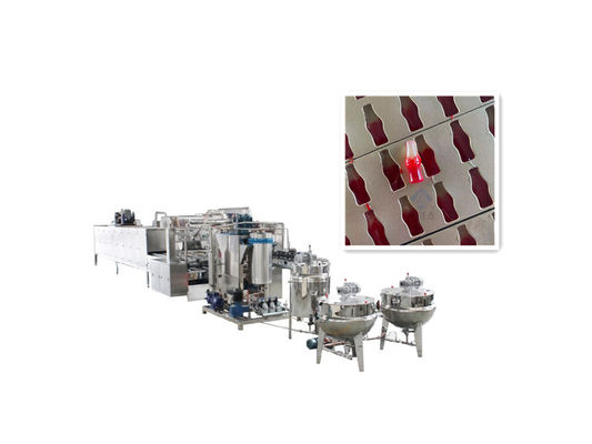 Automatische 150 kg/h industriële lollipop snoepmachine Productielijn voor snoep
