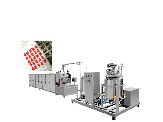 Automatische 150 kg/h industriële lollipop snoepmachine Productielijn voor snoep