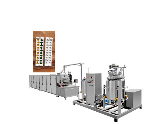 Automatische 150 kg/h industriële lollipop snoepmachine Productielijn voor snoep