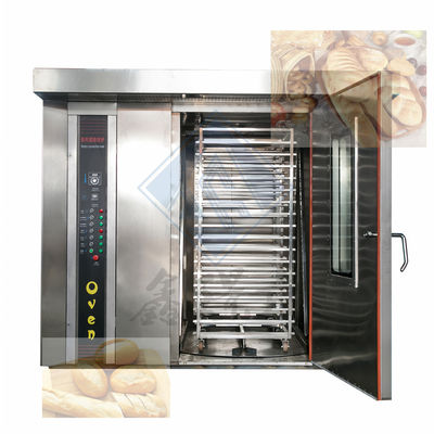 32/68 Draaiende oven voor het bakken van brood in bakmachine voor voedsel Elektriek/dieseldisel/gas