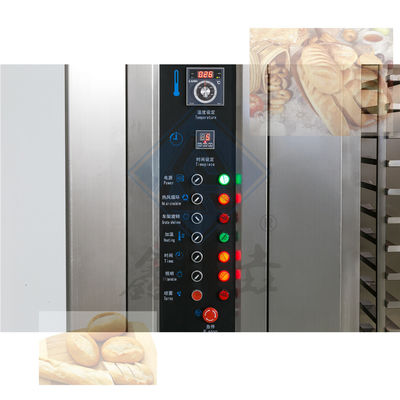 32/68 Draaiende oven voor het bakken van brood in bakmachine voor voedsel Elektriek/dieseldisel/gas