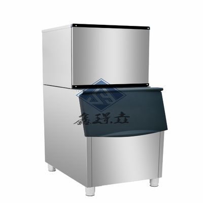 220V elektrische ijsblokjes maken roestvrij staal nugget ijs maken machine