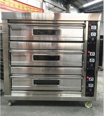 Unieke 2-dek 4-bak pizzaoven Perfect voor bakkerij in veelgebruikte hotelapparatuur