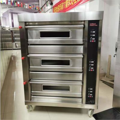 Unieke 2-dek 4-bak pizzaoven Perfect voor bakkerij in veelgebruikte hotelapparatuur
