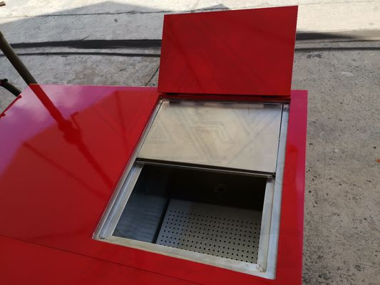 Vending Snack Food Function Tricycle Mobile Food Trailer met video-technische ondersteuning