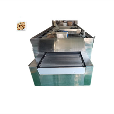 48 kW/h commerciële Franse brood automatische cupcake gas tunnel oven