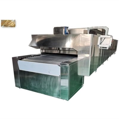 48 kW/h commerciële Franse brood automatische cupcake gas tunnel oven