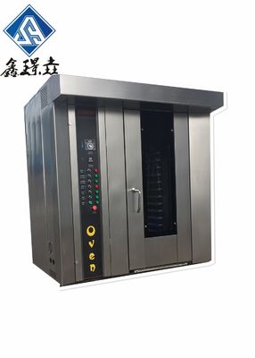 Europese 32 bakken Rotary Rack Oven Diesel aangedreven voor het bakken van brood cake en toast