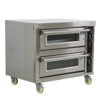 Bakkerijmachines 3 dek gas brood bakoven voor tarwe pita brood productie