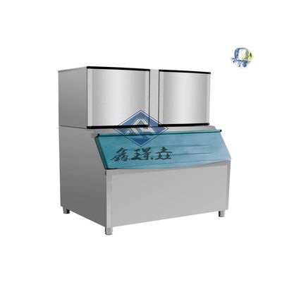 220V/380V Spanning Grote 1000kg ijsmaker Kubus ijsmachine