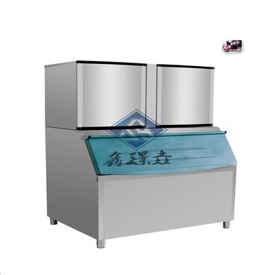 220V/380V Spanning Grote 1000kg ijsmaker Kubus ijsmachine