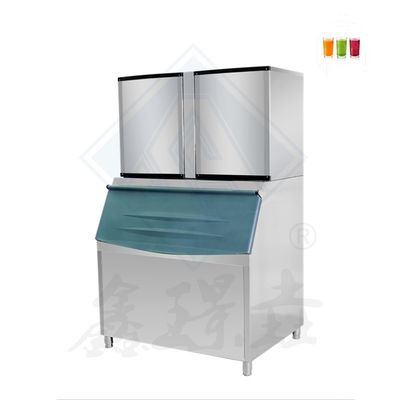 220V/380V Spanning Grote 1000kg ijsmaker Kubus ijsmachine