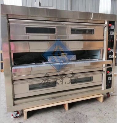 2022 Pizza bakmachine Commerciële gasbakoven met videotechnische ondersteuning