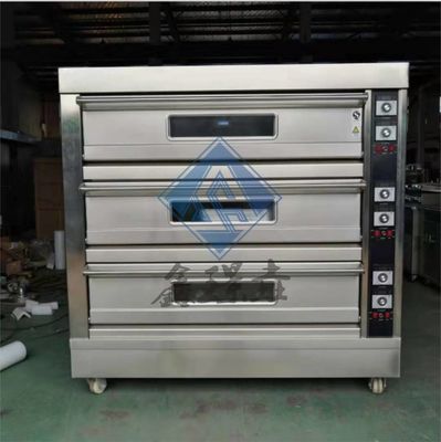 2022 Pizza bakmachine Commerciële gasbakoven met videotechnische ondersteuning